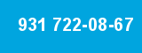 931 722-08-67 931 722-08-67